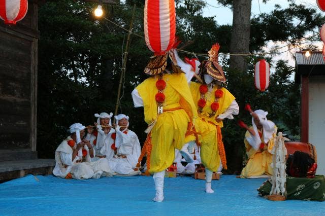 坂元神社夏祭り神楽