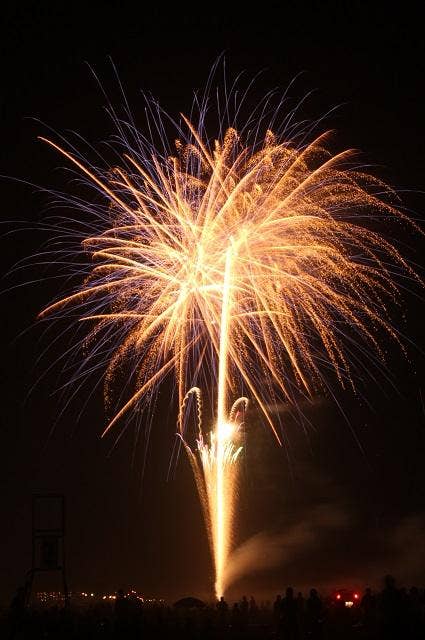 房総の夜空を彩る花火