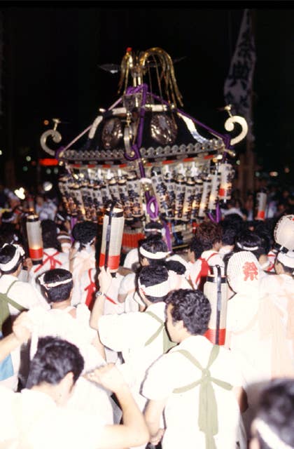 海南神社の夏祭り