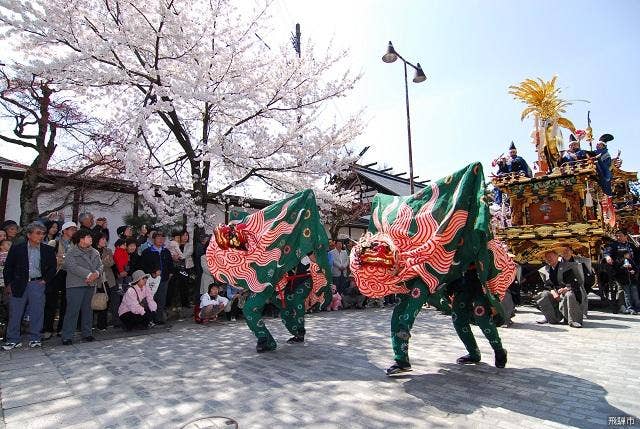 飛騨古川祭「獅子舞」