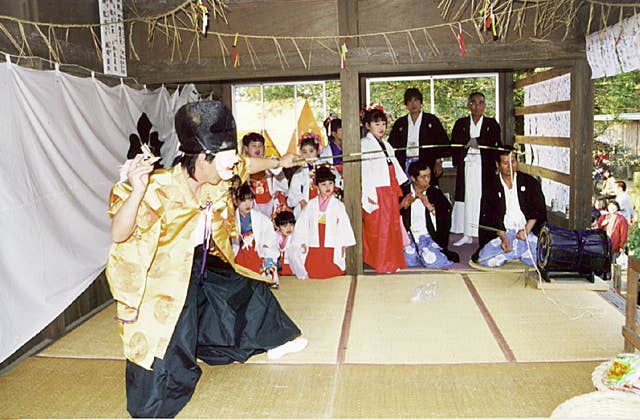 鎌数の神楽