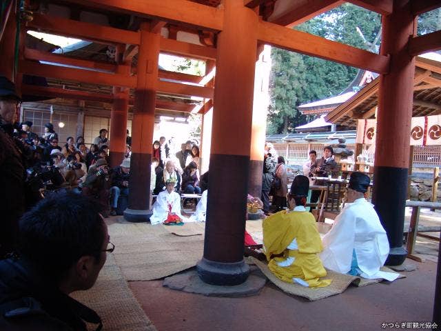 天野の御田祭