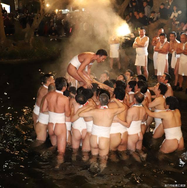 春日の婿押し