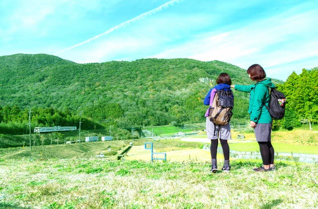 オルレコースからの六十尺鉄橋