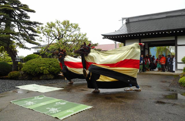 熊野神社獅子舞