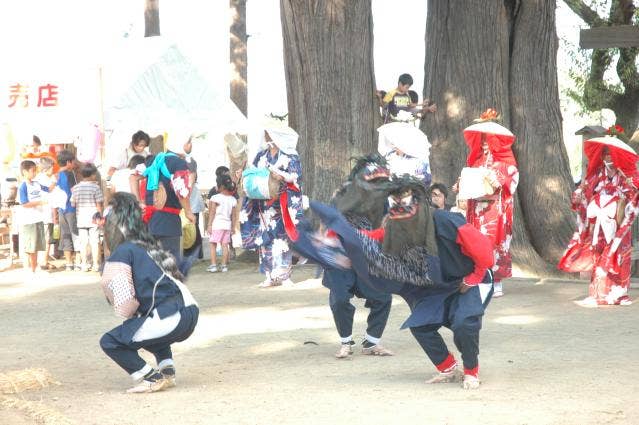 五十川獅子踊