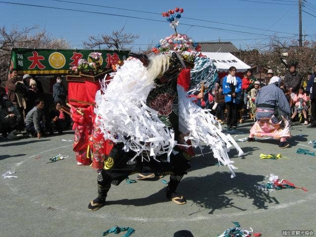 八幡神社獅子舞