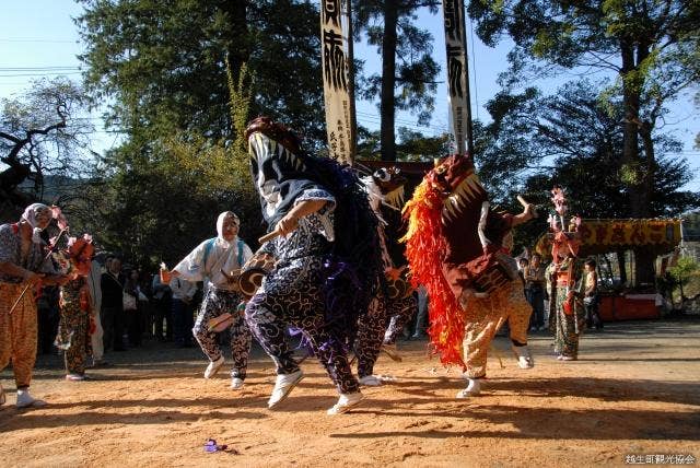 梅園神社獅子舞