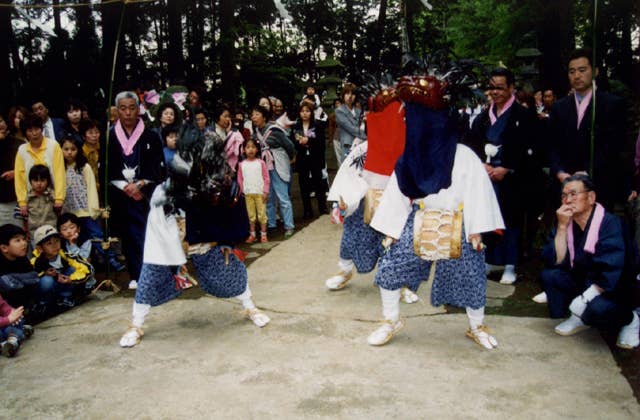 野渡のささら獅子舞