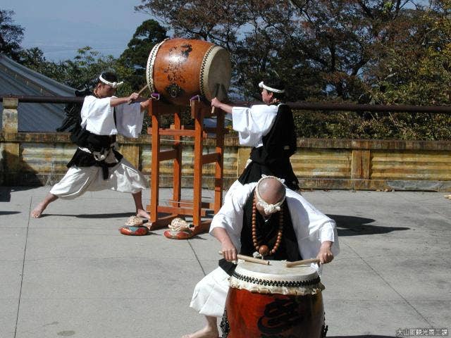 大山僧兵太鼓