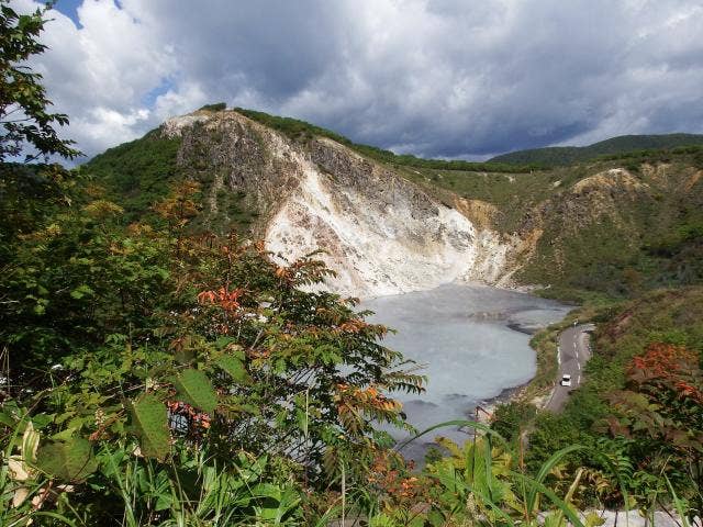 大湯沼展望台遊歩道