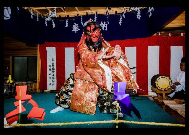 松山神社神楽