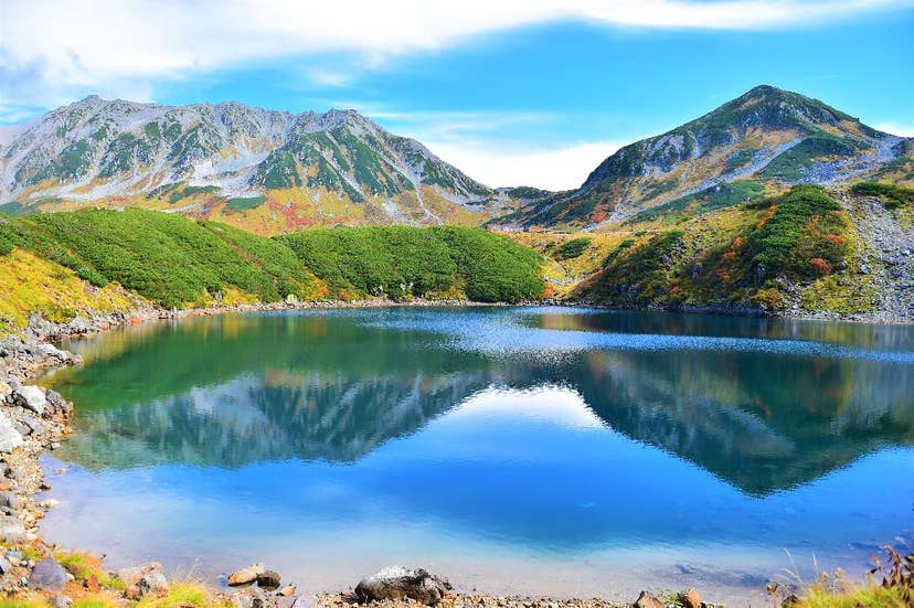 立山（室堂平：標高2,450m付近）の紅葉