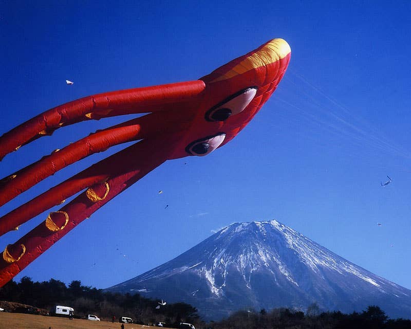 たこたこあがれin富士山