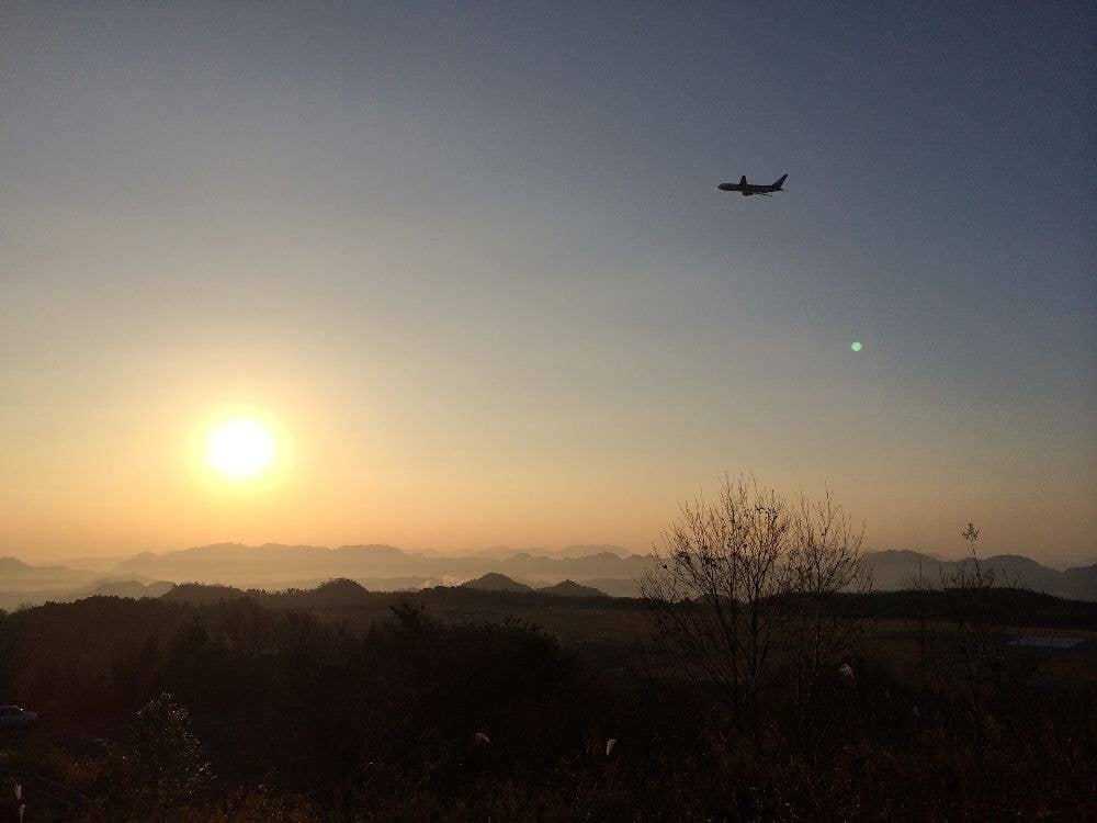 三原市　中央森林公園 初日の出