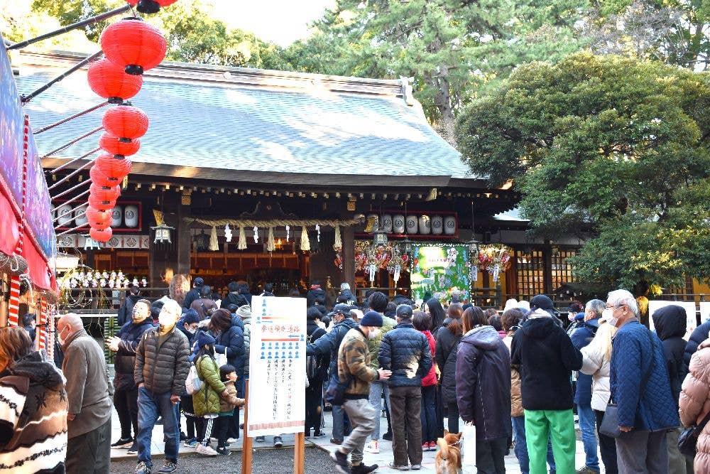 平塚八幡宮 初詣