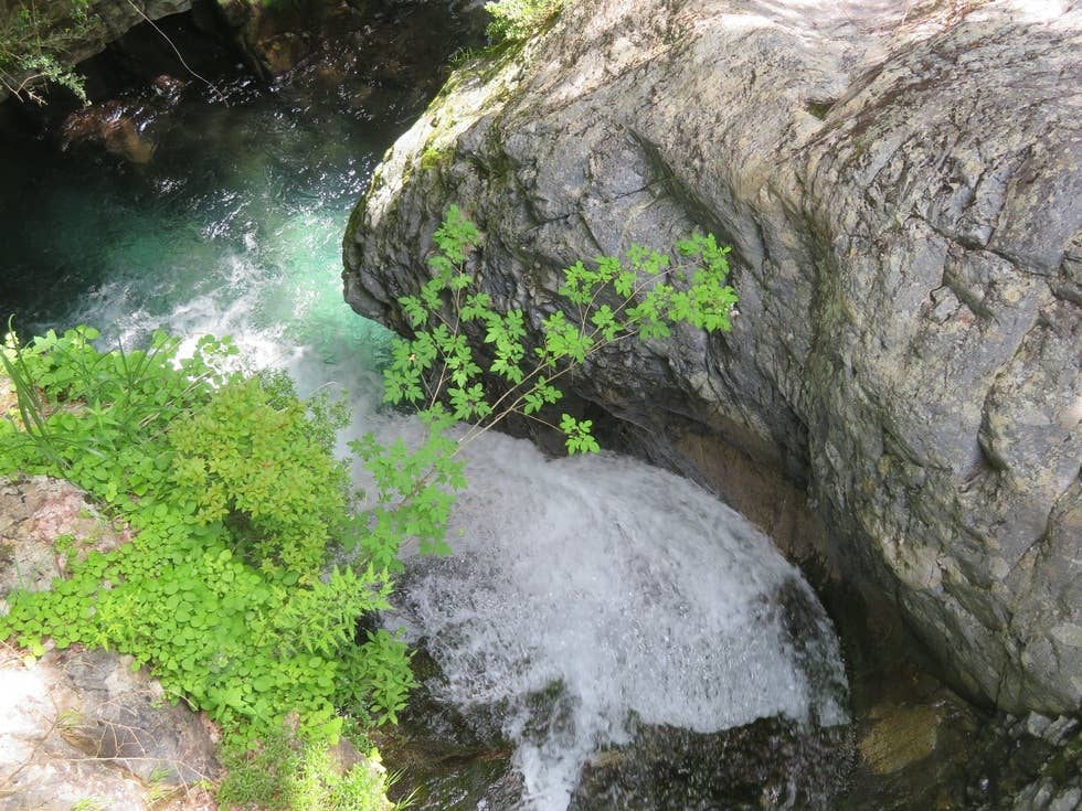 樽ケ沢の滝