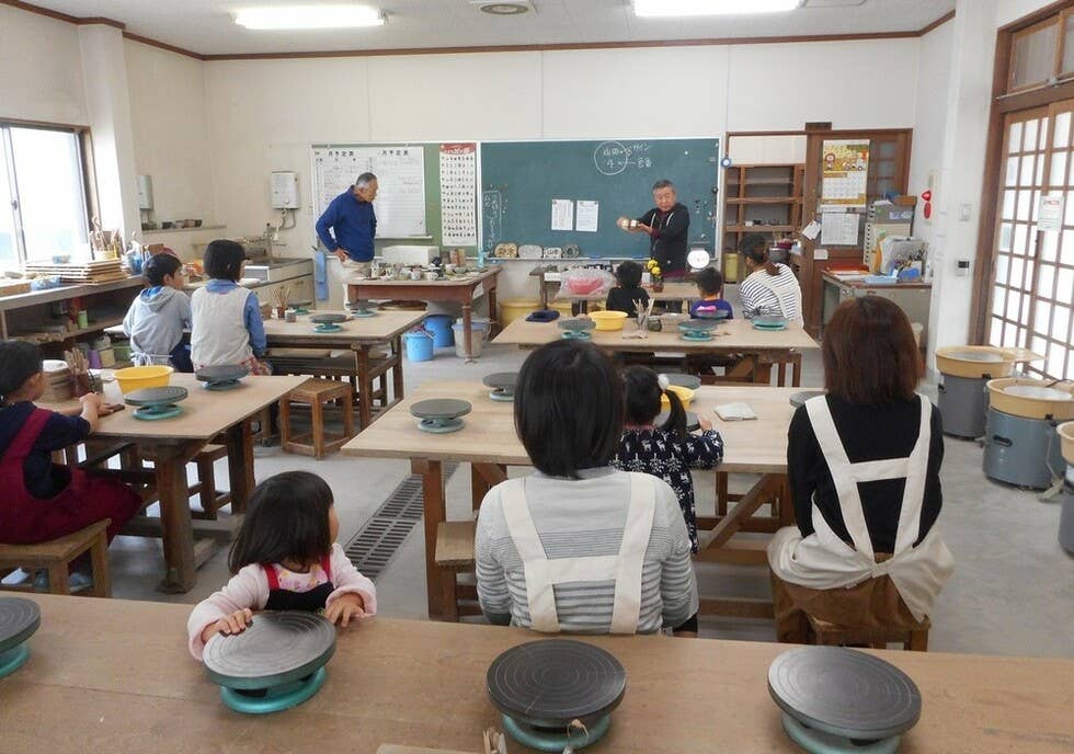 親子陶芸教室