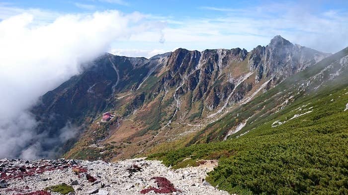 伊那前岳より