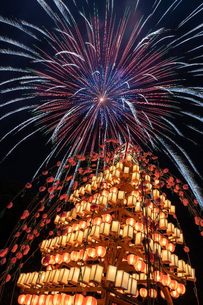 寄居玉淀水天宮祭花火大会