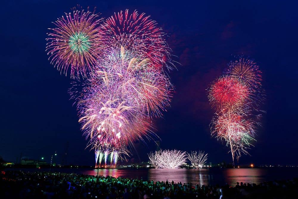 姫路みなと祭　海上花火大会