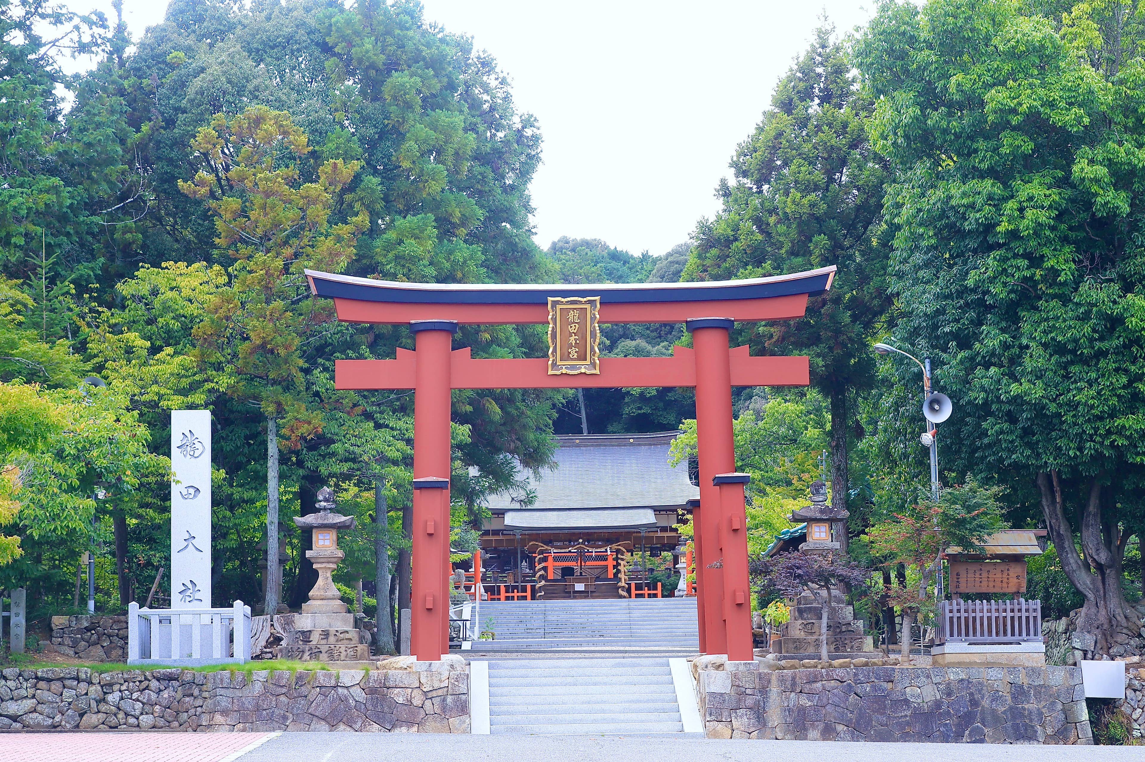 龍田大社大鳥居