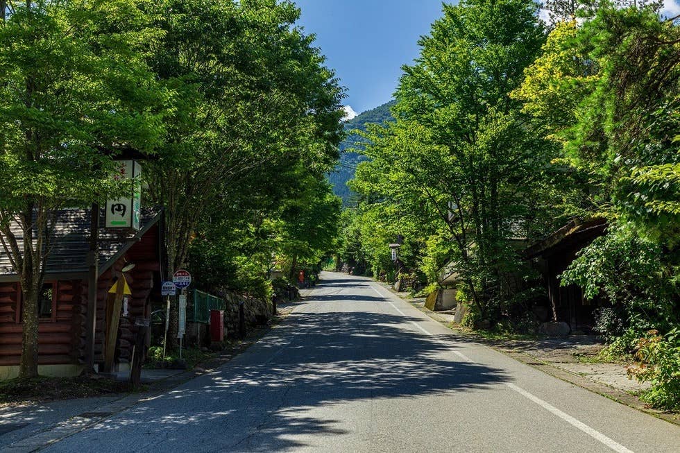 福地温泉夏