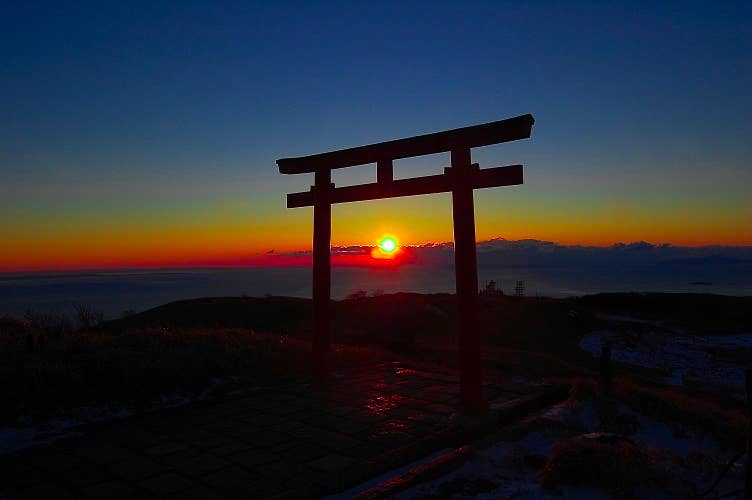 箱根町　駒ケ岳山頂