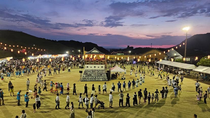 ふるさと香春夏まつり盆踊り大会＿盆踊り