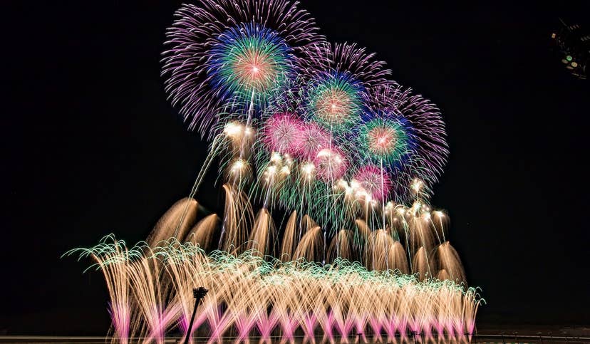 サントリー　ザ・プレミアム・モルツ　モビリティリゾートもてぎ　花火の祭典　音と光のシンフォニー