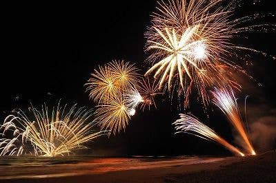 Kawazu Onsen Village Imai Beach Launch Fireworks Festival