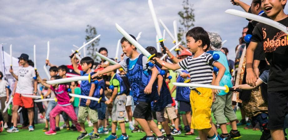 大磯まつり2025　チャンバラ合戦イメージ