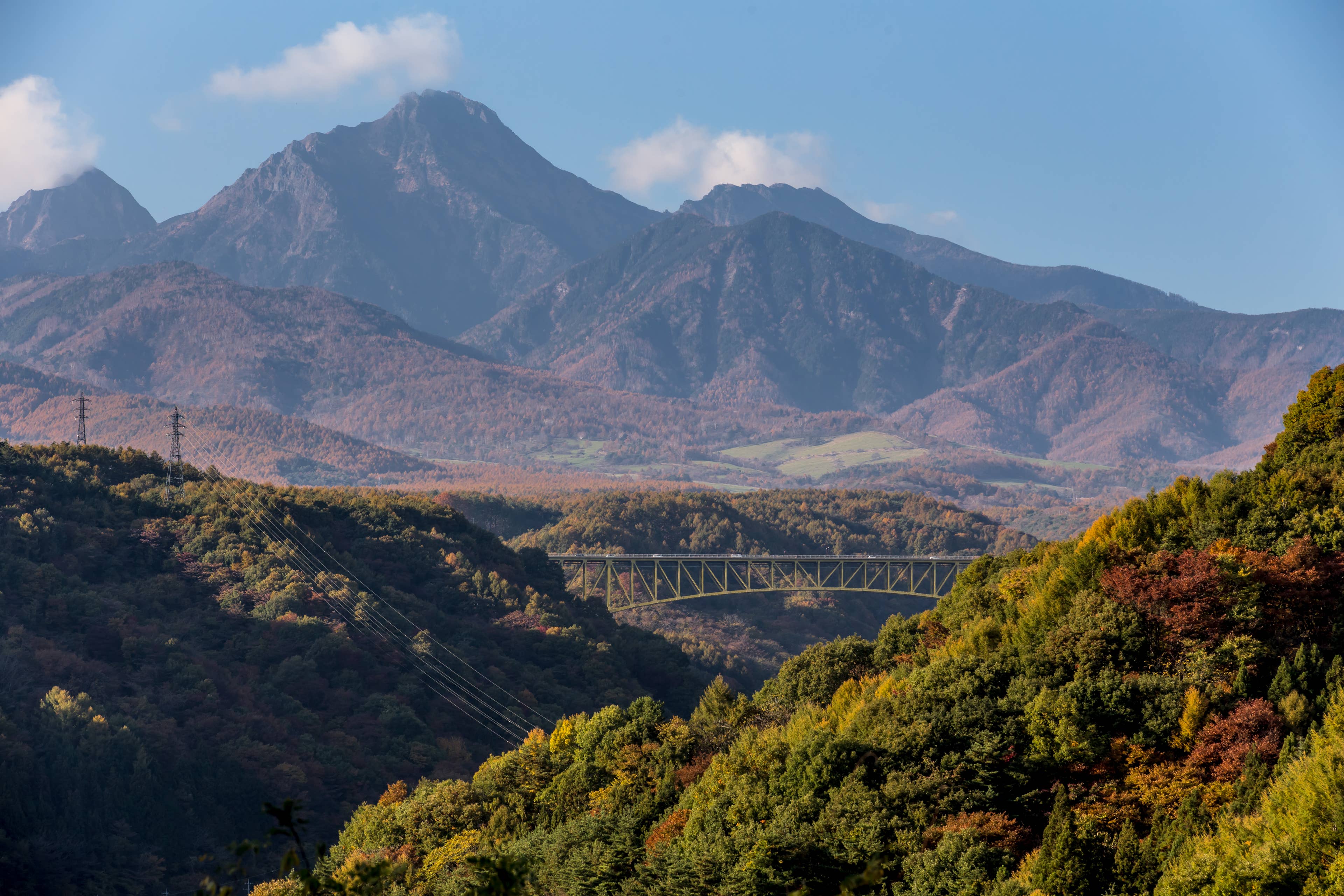 Autumn leaves of Yatsugatake Kogen